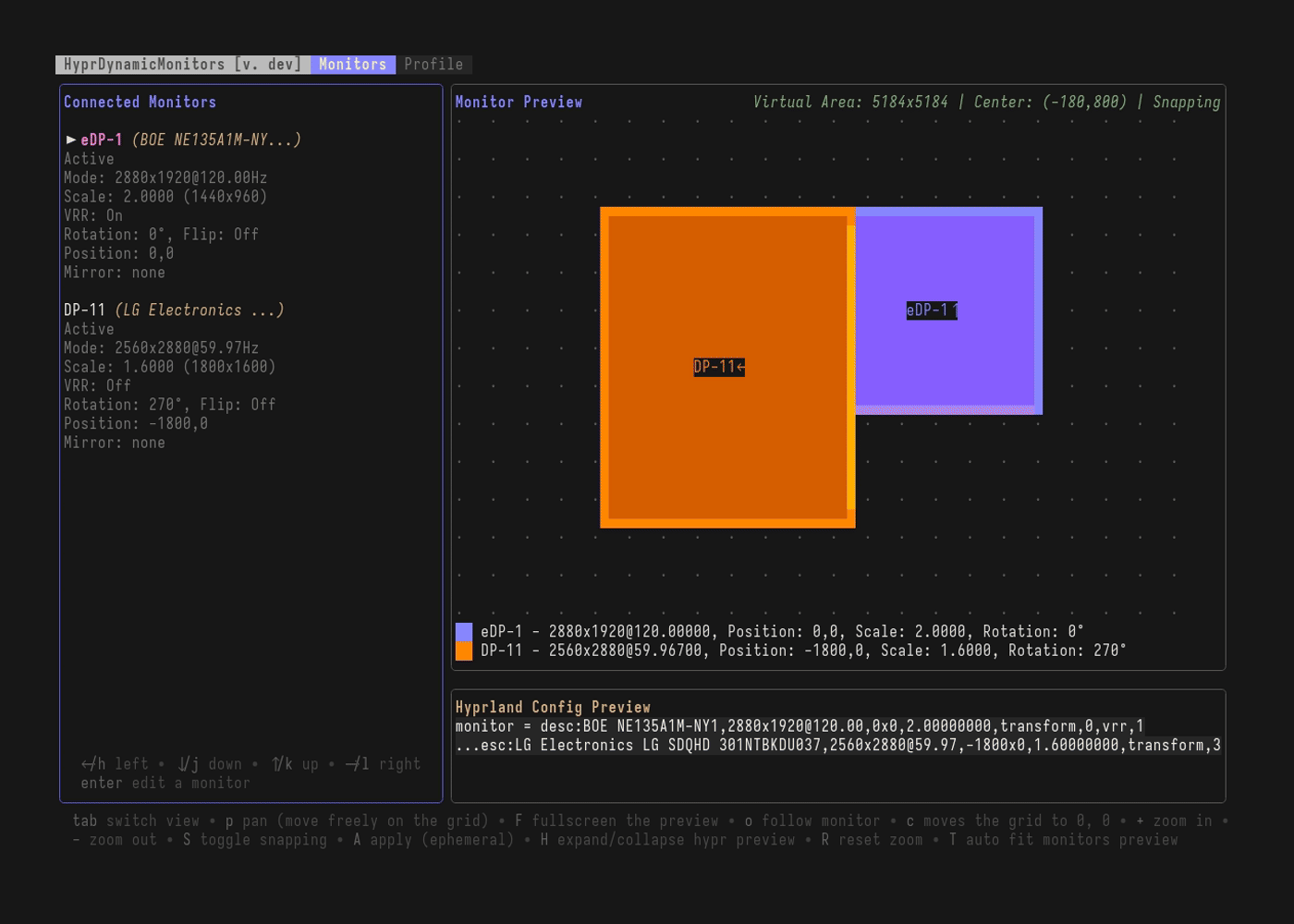 Rendering and editing config
